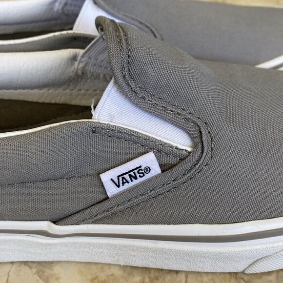 Vans Classic Slip-On 'Wild Dove' Grey Unisex - Picture 9 of 10